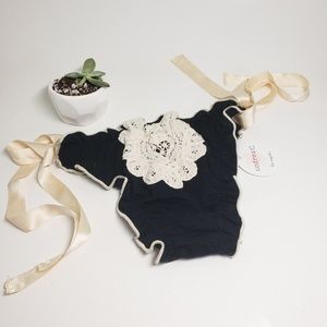 Undrest for Anthropology Cotton Side Tie Panties